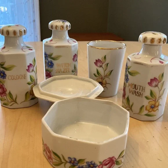 Lady Barrington Vanity Jars